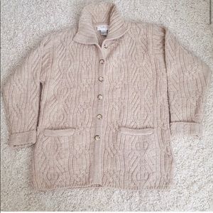 Beautiful Vintage Wool Cardigan Jacket